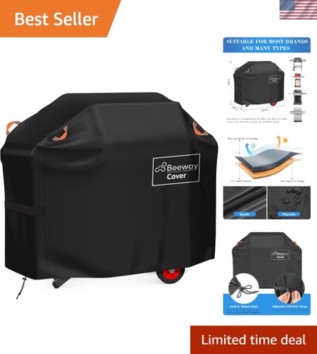 Heavy duty bbq - grill, cover
