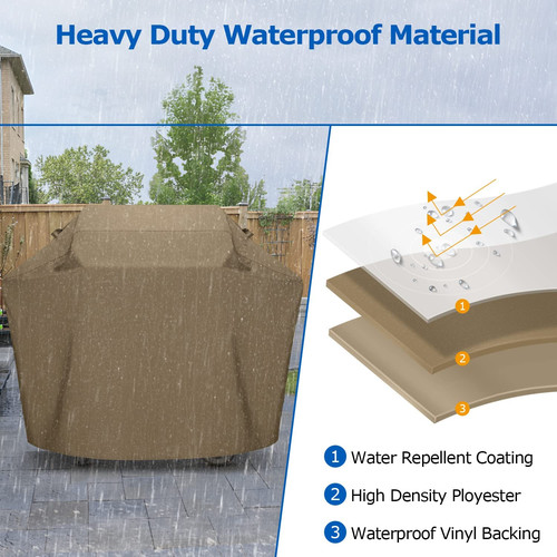 Waterproof bbq grill cover - 48",